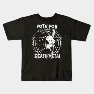 Vote Death Metal Kids T-Shirt